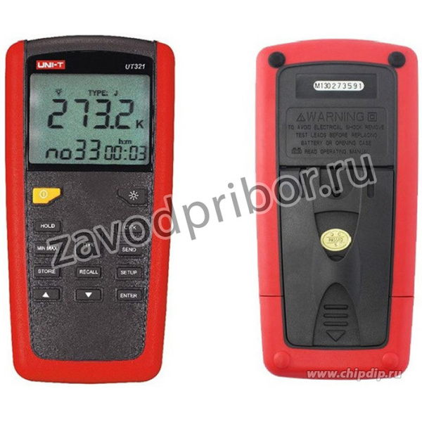 UT321, Измеритель температуры, контактый, от -200 до +1372°C (OBSOLETE)