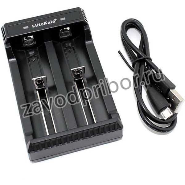 Зарядное устройство LiitoKala Lii-L2 для 3.7V Li-ion аккумуляторов 18650 и др. 500mA/1000mA 2 слота
