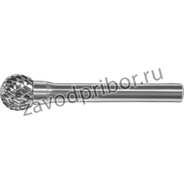 Борфреза твердосплавная сферическая, тип D 16-14,4-М-06-L60 КБ001408