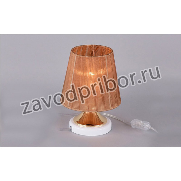 Настольная лампа 1*60Вт*E14 РС20543 WT+FG/1T