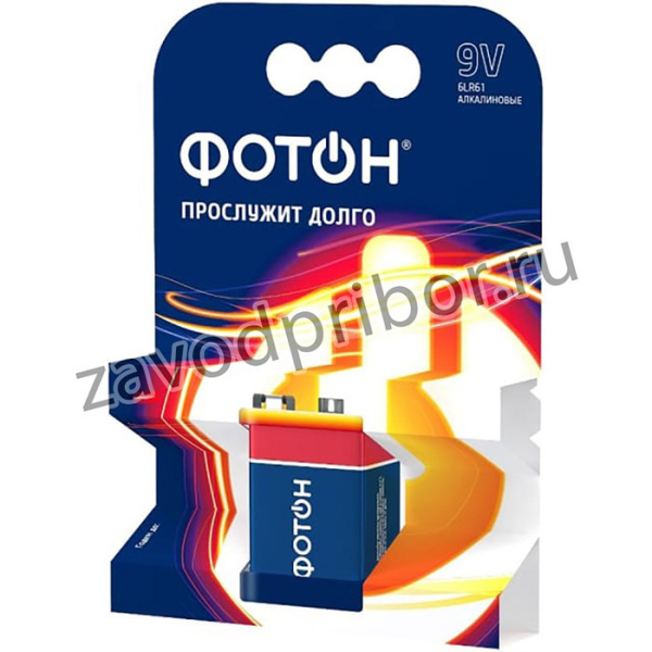 Элемент питания 6LR61 Крона 9V 22448