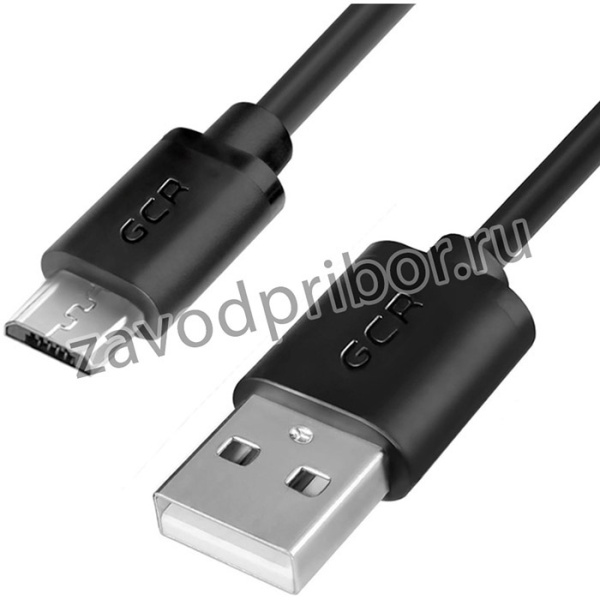 Кабель 0,75m USB 20 AM-microB 5pin черный VIVUAI8MCB6-BB2S-0.75m