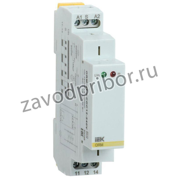 Реле импульсное ORM 1 конт. 12-240В AC/DC IEK ORM-01-ACDC12-240V
