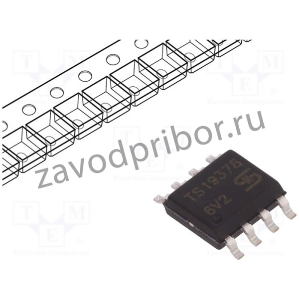 TS19378CS, IC: driver; buck; контроллер LED; SOP8; 2А; Ch: 1; 8?40В