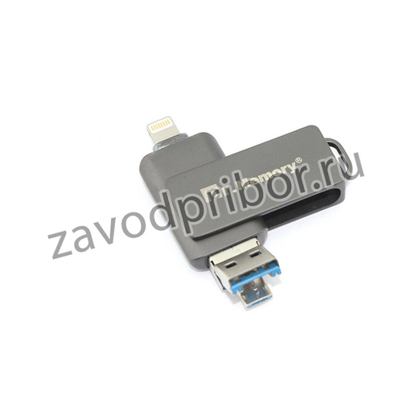 Флешка USB Dr. Memory 051 32Гб, USB 3.0, черный
