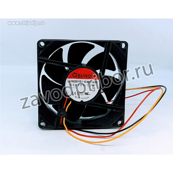 Вентилятор Sunon EE80251B1-000C-G99 12v 1.7W 80x25 3pin