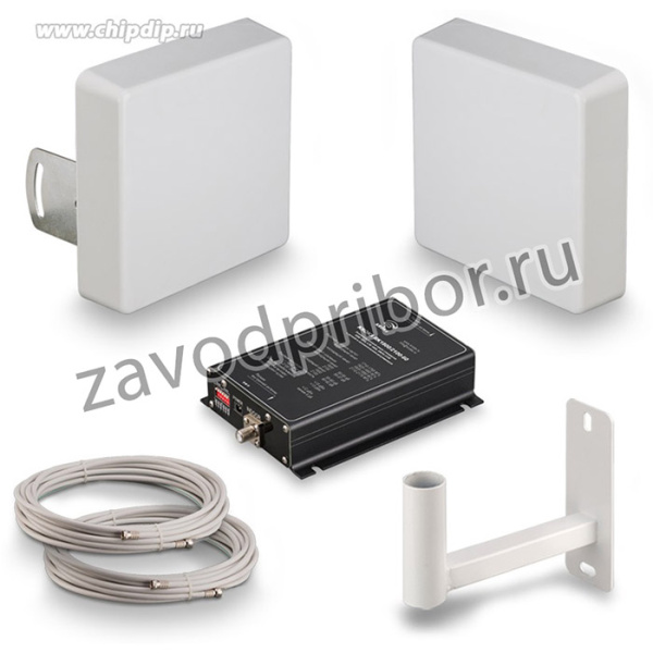 Kroks комплект усилитель сигнала сотовой связи LTE1800/GSM1800/3G KRD-1800/2100, для всех операторов связи