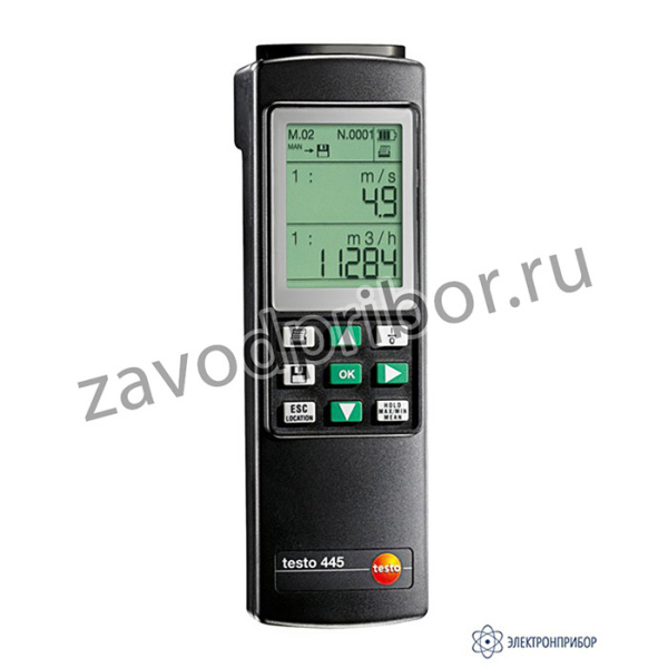 testo 445 — измерительный прибор для систем ОВК