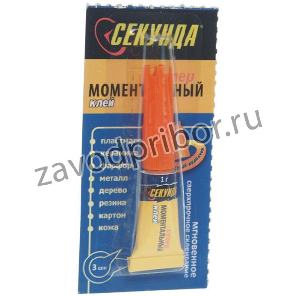 403-205, Клей моментальный 1г СЕКУНДА