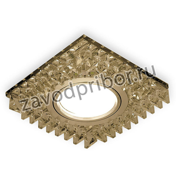 Светильник Backlight Квадрат. Кристал/Хром, Gu5.3, LED 2700K SQBL029