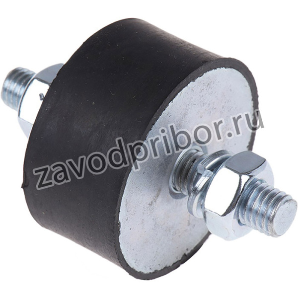 5025VV25-60, M10 Anti Vibration Mount, Male to Male Bobbin with 367.5kg Compression Load