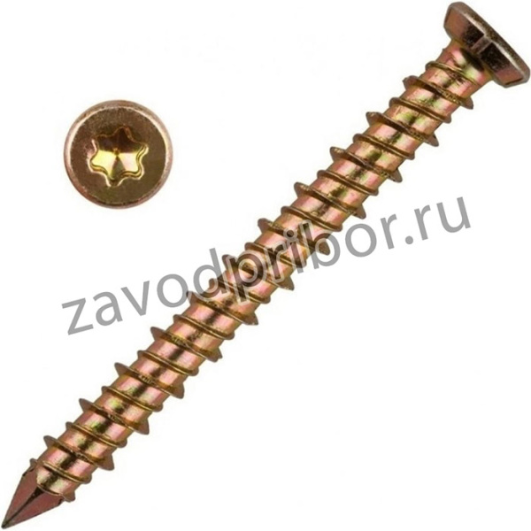 Шуруп по бетону 7.5x72 100шт. 1230716
