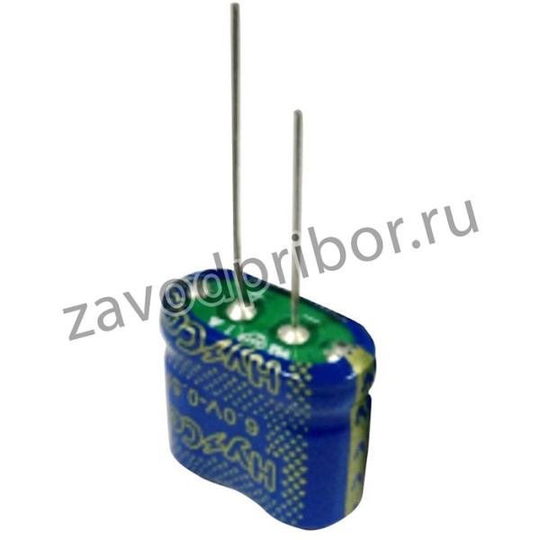 WEC6R0 255QG I, Суперконденсатор, 2.5 Ф, 6 В, PC Pin, +30%, -10%, 5.5 мм, 1000 часов при 65°C