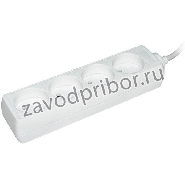 Удлинитель 4х5м без заземл. 10А IP20 У4 2P 250В ПВС 2х0.75 IEK WYP10-06-04-05-N