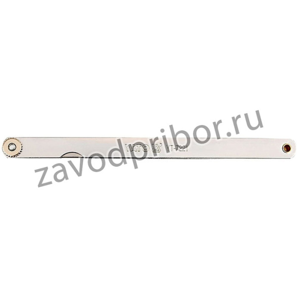 YT-7221, Набор щупов измерительных, 17 пр, 0.02 - 1 мм, 200 мм
