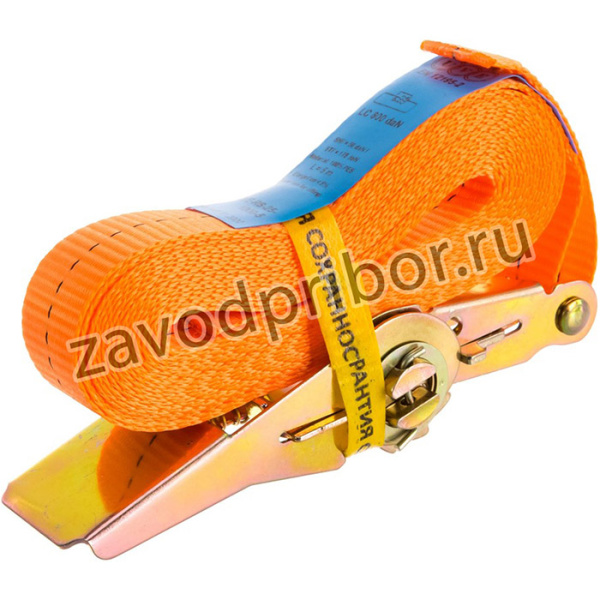 Ремень стяжной кольцевой, 0,4/0,8 т, 5 метров, 25мм, RS-25-800-5-orange