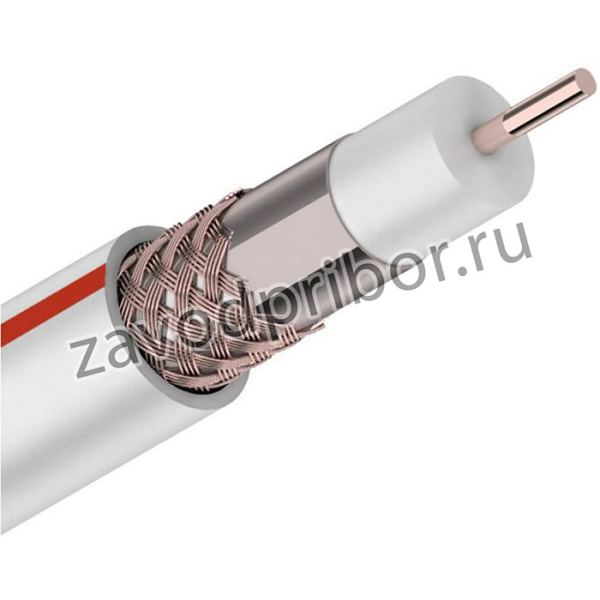 Коаксиальный кабель RG-6SAT-Optima premium белый MP RG-6SAT-OptredMP