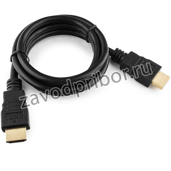 Кабель HDMI, 1м, v2,0, 19M/19M, черный, позол.разъемы, экран, пакет CC-HDMI4-1M