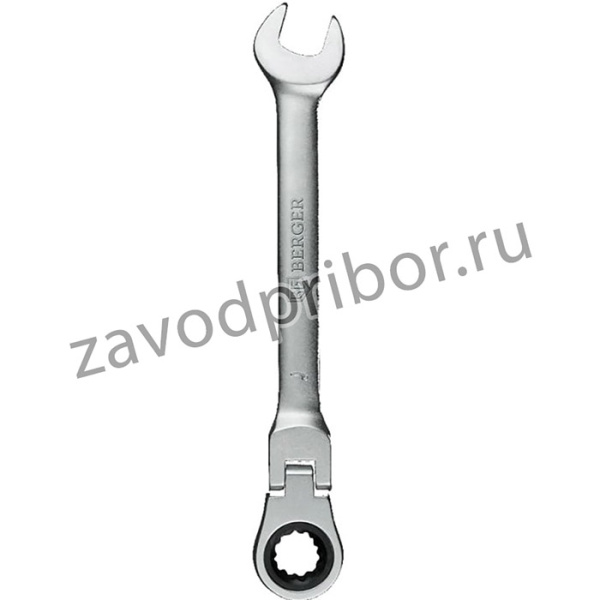 Ключ комбинированный трещоточный с шарниром 10 мм BG1239