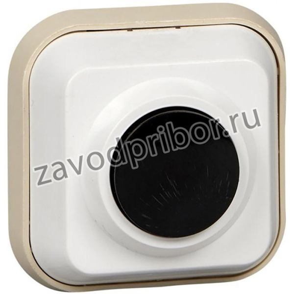 Выключатель кнопочный 0.4А 250В для электрозвонка DIY SE A1-04-011-I