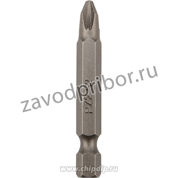KR-12-6322, Бита PZ 2x50 мм для шуруповерта сталь S2 5 шт. (лента)