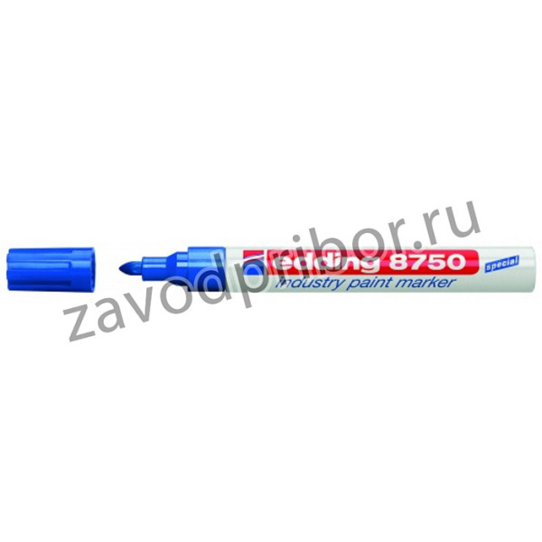 Маркер для промышленной графики EDDING E-8750/3 синий 2-4мм