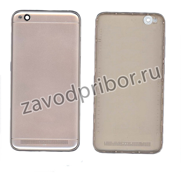 Задняя крышка для Xiaomi Redmi 5A золотая