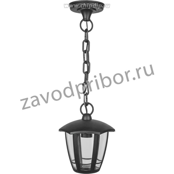 Светильник Navigator 80 466 NOF-P09-BL-IP44-E27 (6 граней подвесной черный)