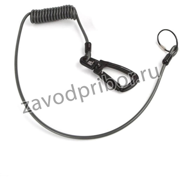 Страховочный трос Dirty Rigger Podger Lanyard Black