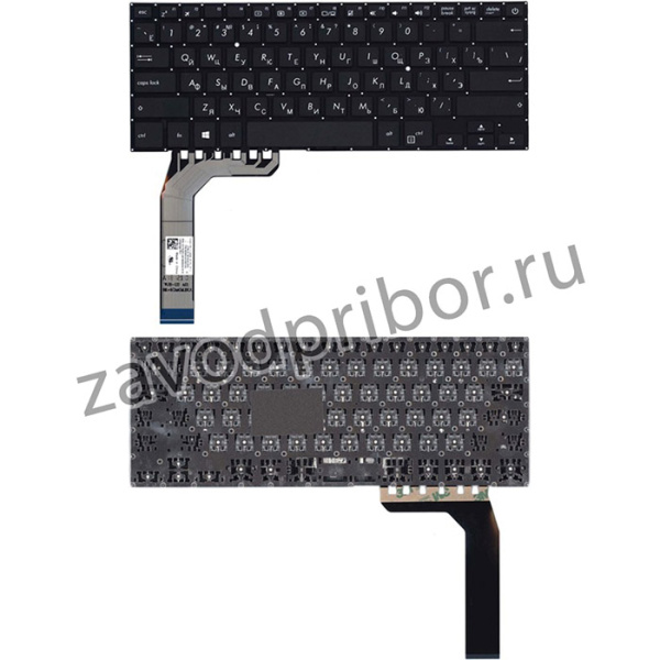 Клавиатура для ноутбука Asus X407 черная