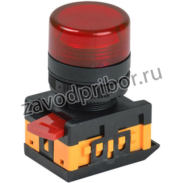 BLS30-ALTE-K04, Лампа AL-22TE сигнальная красная с подсветкой неон 240В