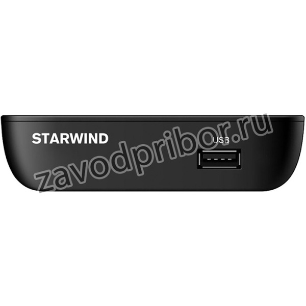 Ресивер DVB-T2 Starwind CT-160 черный