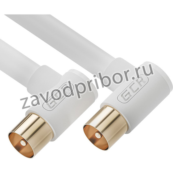 GCR-52334, GCR Кабель 3.0m антенный (коаксиальный) TV M угловой / TV M угловой