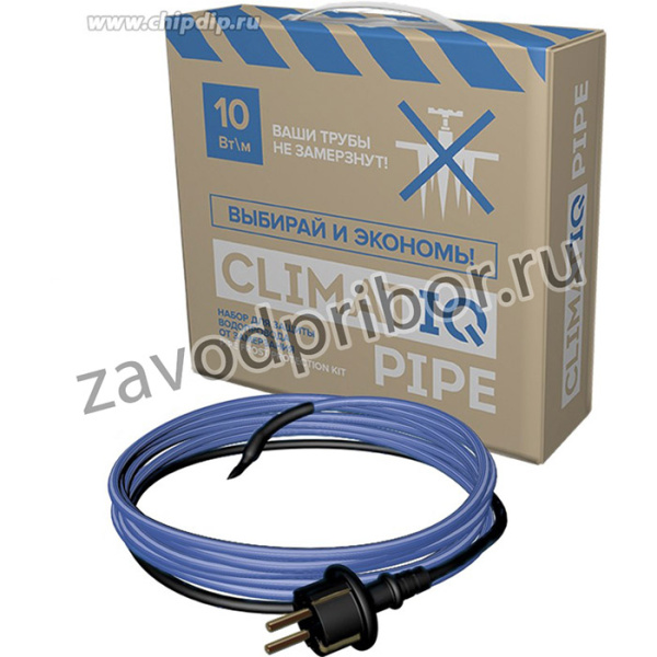 Саморегулирующийся греющий кабель в трубу CLIMATIQ PIPE - 5 m