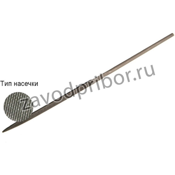 Надфиль квадратный 140х3мм №00 У12 fn00013