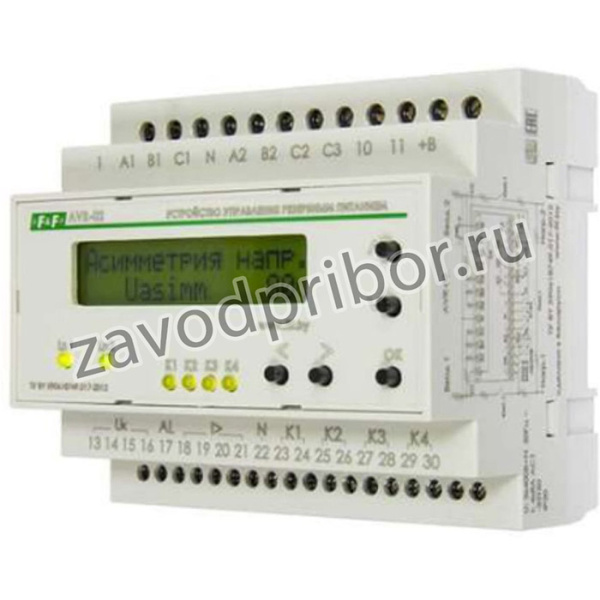 F&F автоматический переключатель фаз AVR-02 EA04.006.004