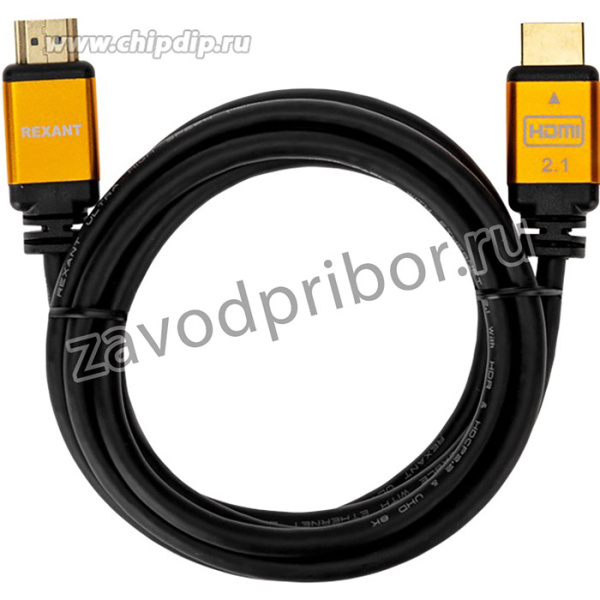 17-6005, Кабель HDMI - HDMI 2.1, длина 3м, Gold