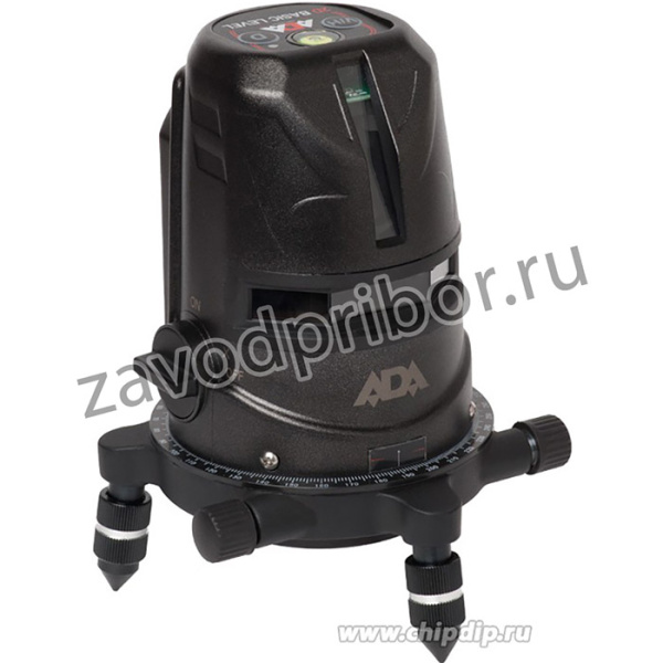 Лазерный уровень ADA 2D Basic Level (лазерный уровень, сумка, инструкция)