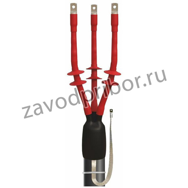 Муфта кабельная концевая наружн. установки 10кВ 3 ПКНТпбЛ-10 (70-120) с наконечн. ЗЭТАРУС zeta23216