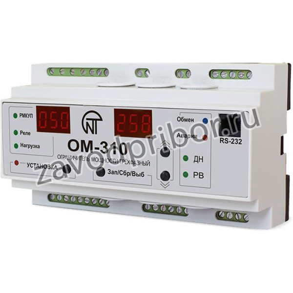 Ограничитель мощности ОМ-310 3ф 30кВт НовАтек-Электро 3425604310
