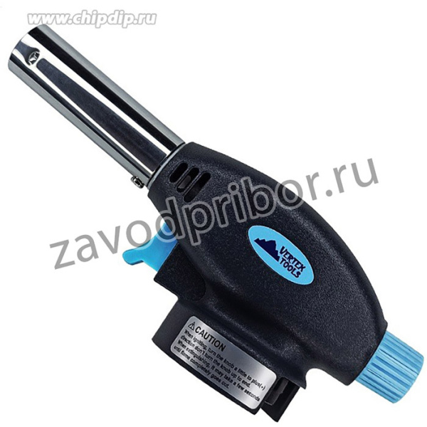 Газовая горелка с пьезоподжигом VertexTools Рыбак