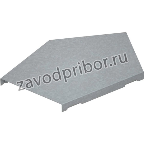 Крышка горизонтального угла 45 гр. 500 мм ПЛЮС INOX304 PL6514 KGLplus45-500 INOX304