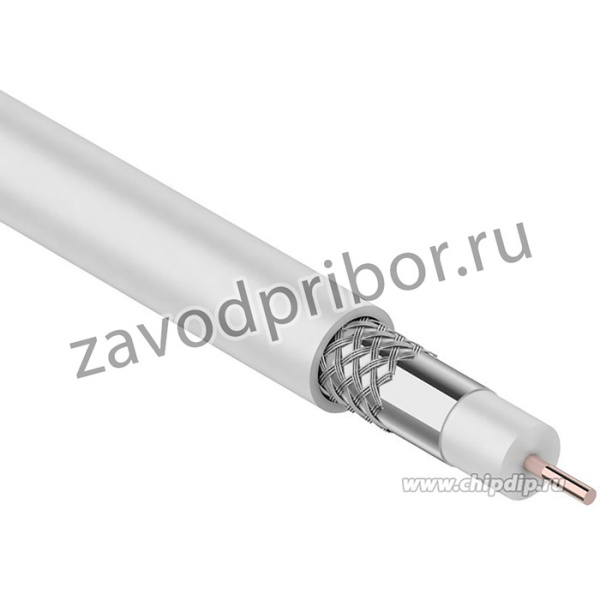 RG-59/U ( 01-2621), Кабель коаксиальный (75 Ом) белый