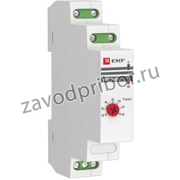 Импульсное реле с задержкой отключения EKF, RIO-2-60 PROxima rio-2-60