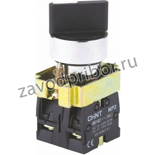 Переключатель NP2-BD53 3 полож. с возвратом 2НО IP40 574852