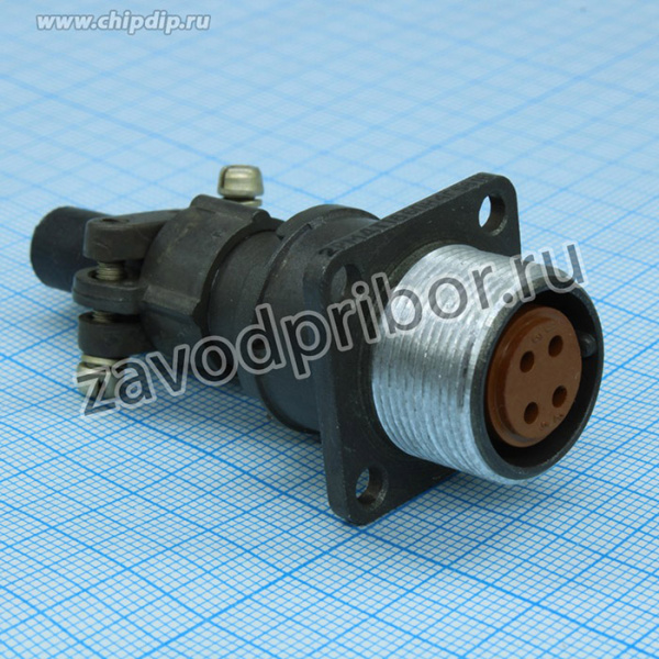 2РМДТ18БПН4Г5В1В, Соединитель цилиндрический низкочастотный негерметичный, год 2005