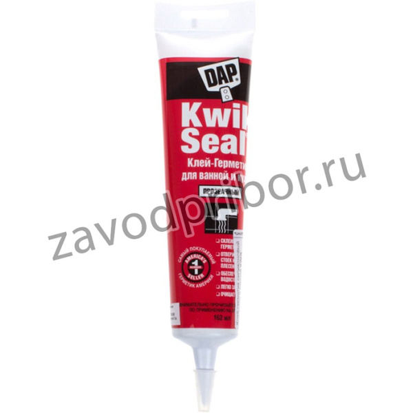 Клей-герметик для кухни и ванной KWIK SEAL 162 мл прозрачный 7079831018 31018