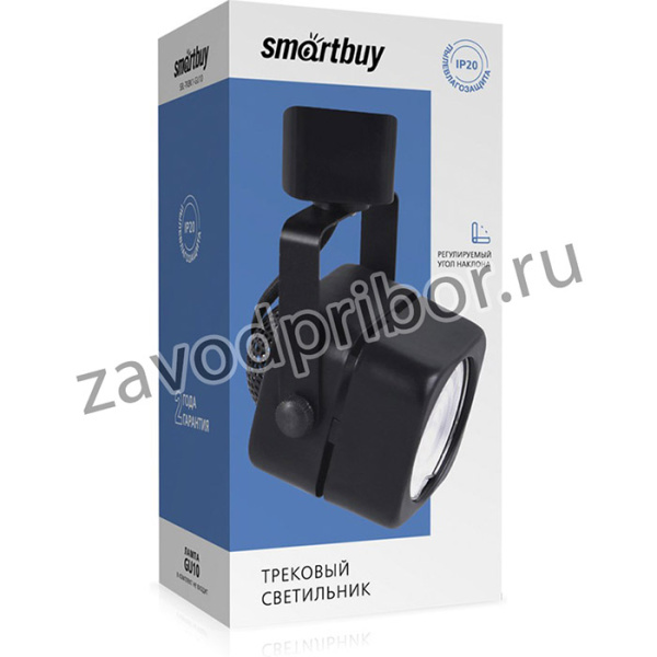 Светильник Track GU10 Smartbuy-Black/IP20 (SBL-TKBK1-GU10)/50