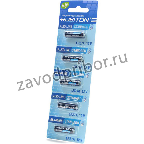 ROBITON STANDARD R-27A-0-BL5 27A (0% Hg) BL5, Батарея