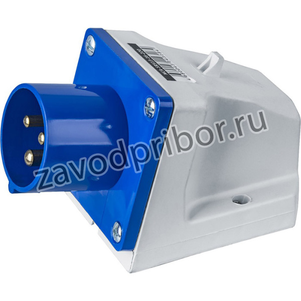 Вилка Navigator 14 318 NCA-SR513-16-220 стационарная 16А 2P+PE IP44